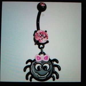 Spider belly ring